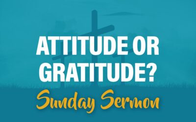 Attitude or Gratitude?